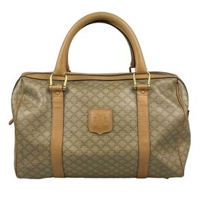 Auth Celine vintage Macadam Speedy. Similar to sz 30